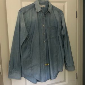 Madewell chambray size medium